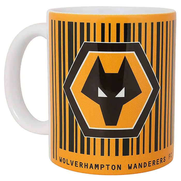 Wolves Kits Shop | Official Barcode Mug Wolverhampton Wanderers Apparel